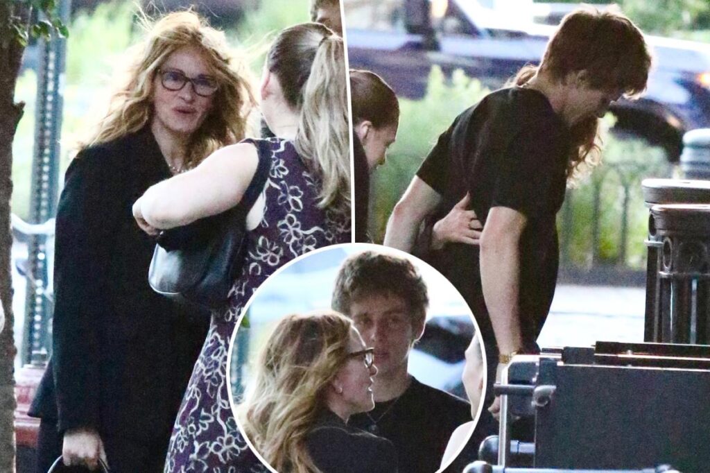Julia Roberts’ son Henry towers over her in NYC Julia Roberts' son Henry towers over her in NYC