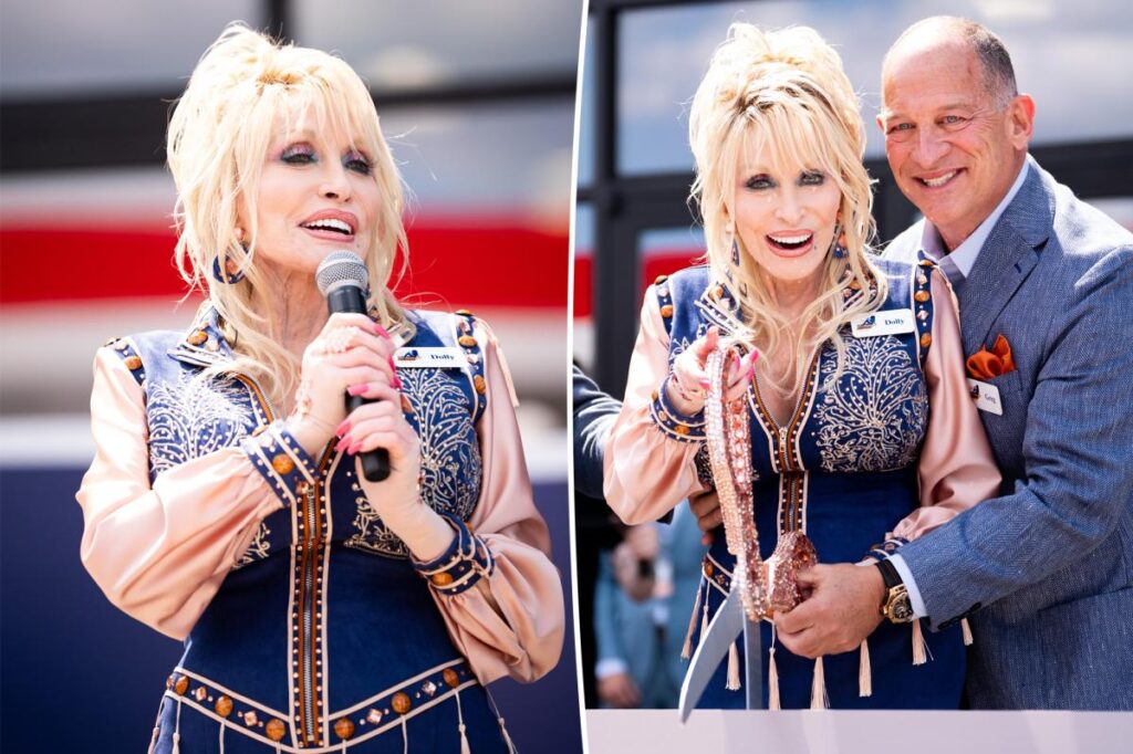 Dolly Parton makes surprise appearance at Tennessee truck stop opening after disclosing recent health issues