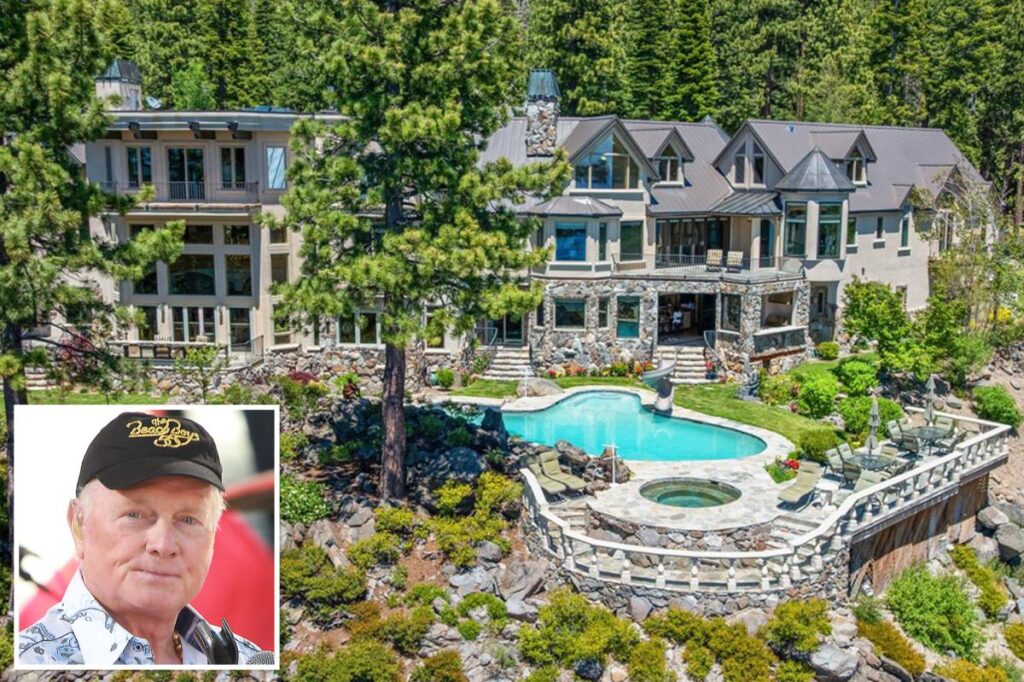 Beach Boys founder lists jaw-dropping Lake Tahoe 'castle' for $43M