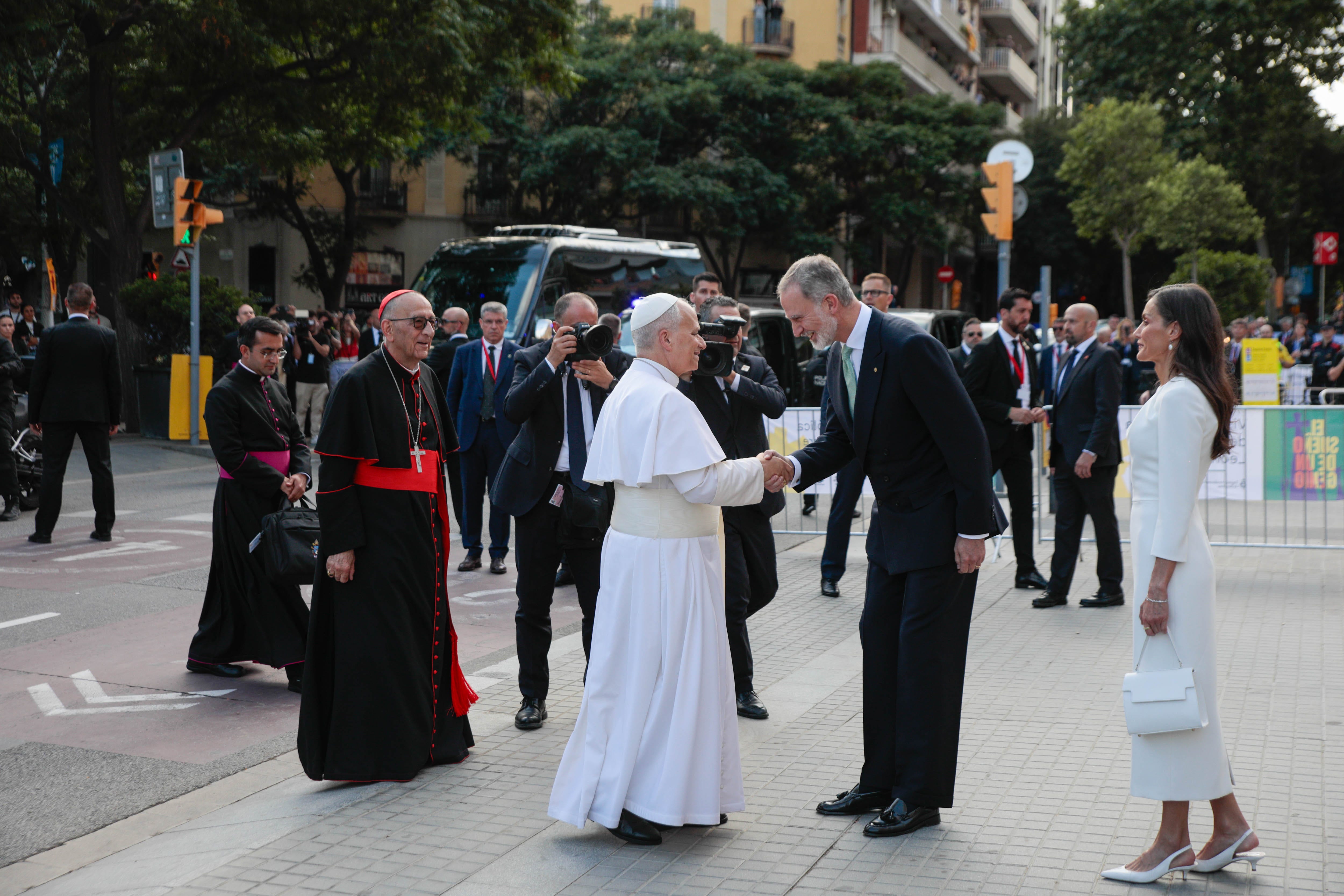 Pope Leo Xiv Presides At Holy Mass In The Basilica Of The Holy Family And Inaugurates The Tower Of Jesus Christ