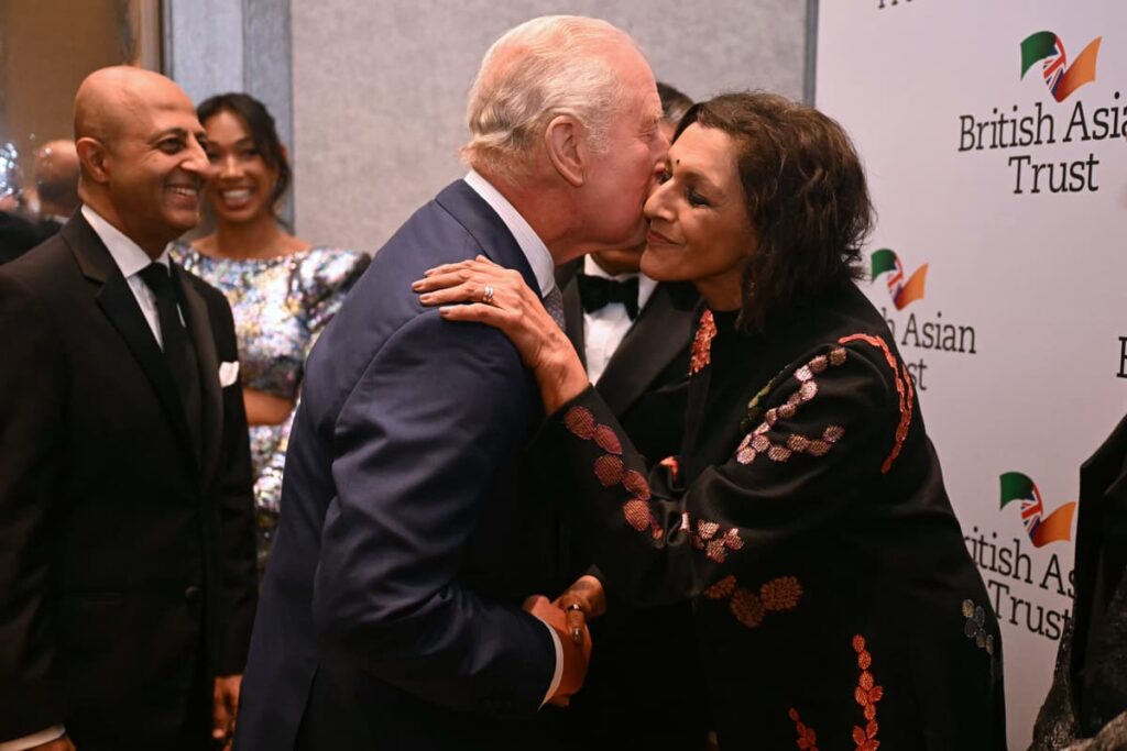 Konnie Huq and Meera Syal meet the King at British Asian Trust gala - London Evening Standard