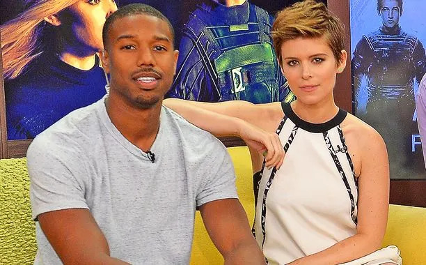 Michael B. Jordan and Kate Mara in 2015Credit: Gustavo Caballero/Getty Images