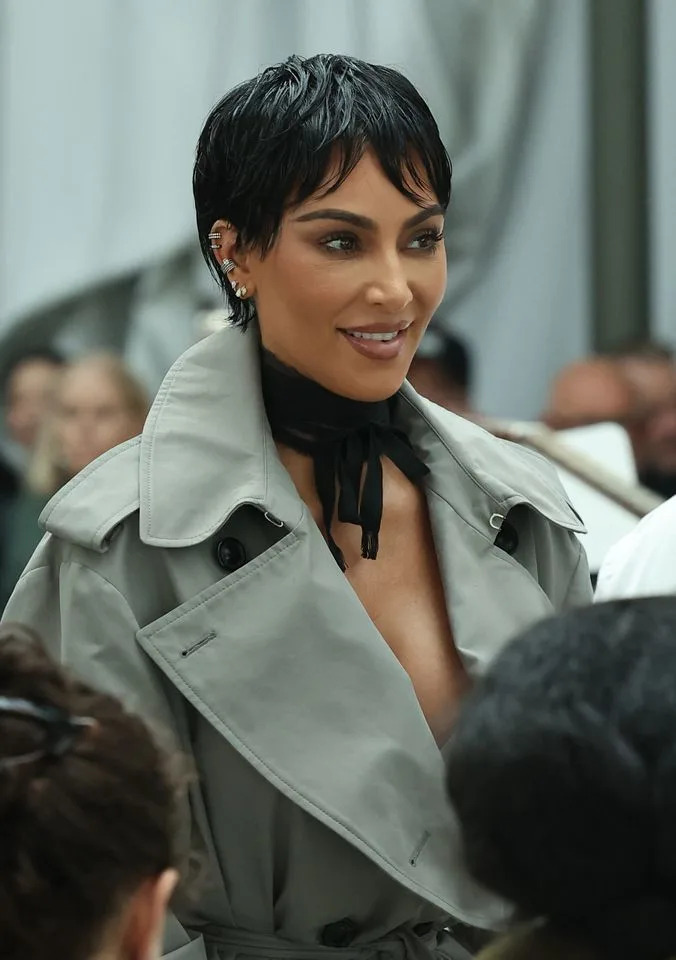 Kim Kardashian attends the Maison Margiela womenswear spring/summer 2026 as part of Paris Fashion Week on October 4, 2025.Credit: Getty Images