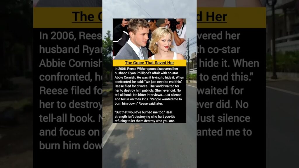 The Grace That Saved Her, Ryan Phillippe & Reese Witherspoon...