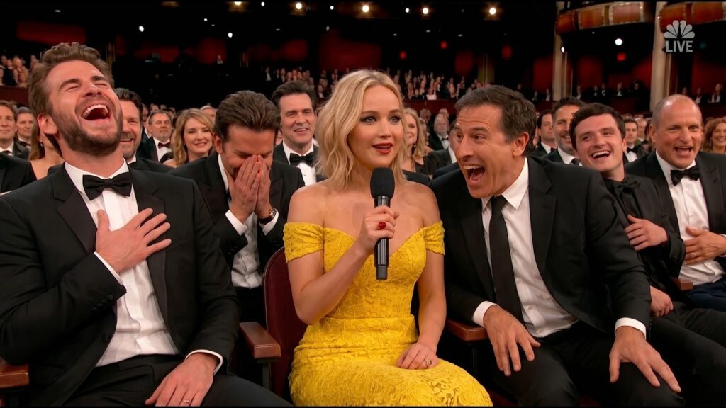 The Moment Jennifer Lawrence Broke Every Celebrity Rule on Live TV The Moment Jennifer Lawrence Broke Every Celebrity Rule on Live TV