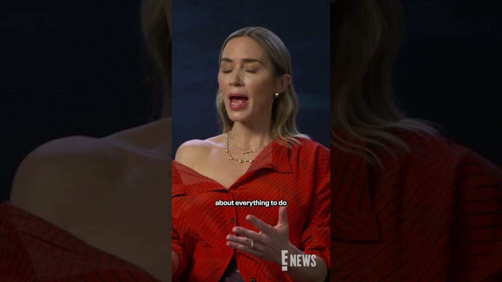 "Kindness reigns supreme." — Emily Blunt. 🥹