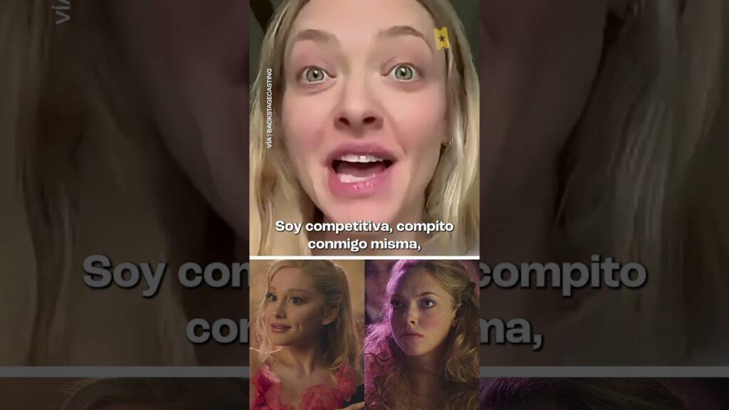 AMANDA SEYFRIED AUDICIONÓ para ser GLINDA en #wicked AMANDA SEYFRIED AUDICIONÓ para ser GLINDA en #wicked