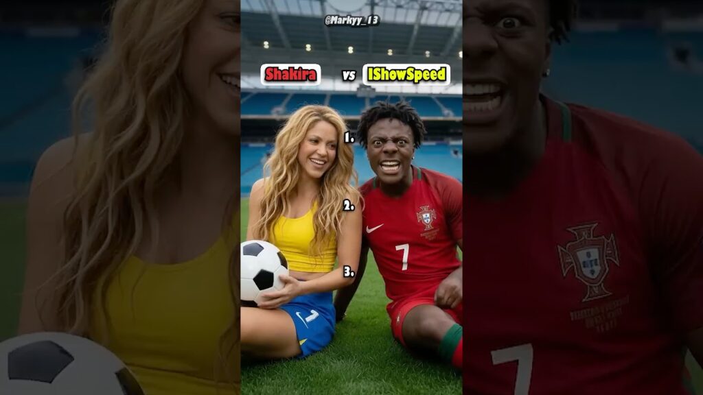 Shakira vs IShowSpeed, BEST World Cup Song?
