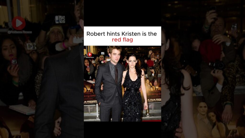 Wait… Is Kristen Actually the Red Flag? #robertpattinson #kristenstewart
