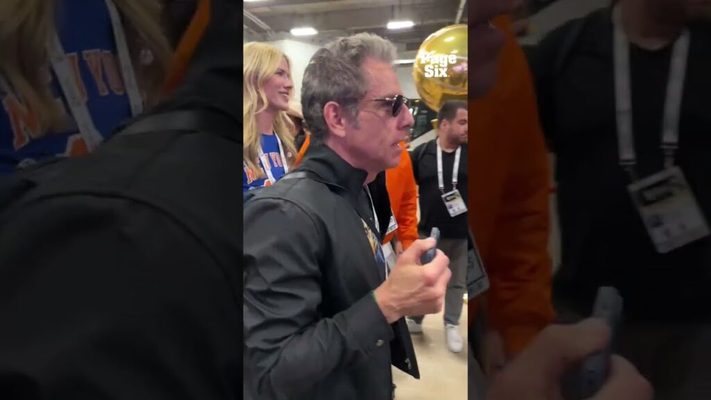 Knicks superfan Ben Stiller has arrived to Frost Bank Arena for NBA Finals Game 1 #shorts Knicks superfan Ben Stiller has arrived to Frost Bank Arena for NBA Finals Game 1 #shorts
