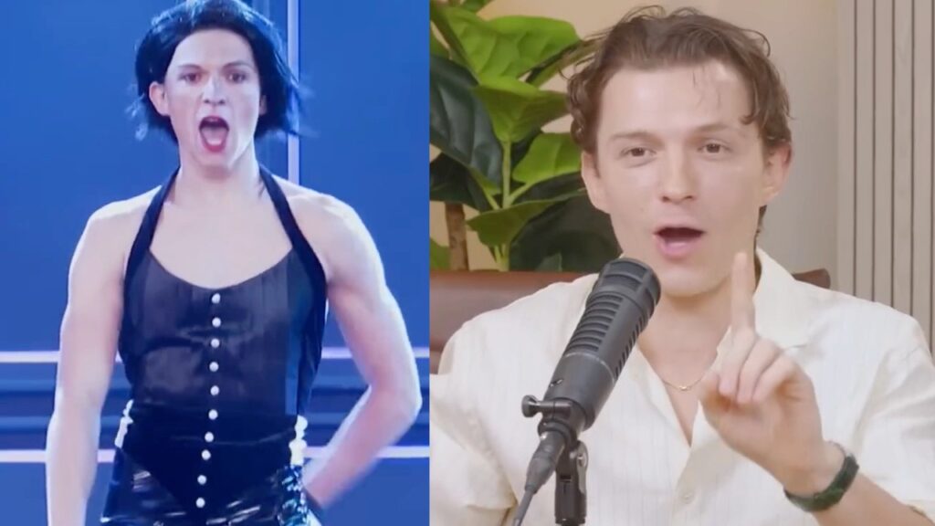 Tom Holland Reveals His Inner Thoughts During Rihanna Lip Sync