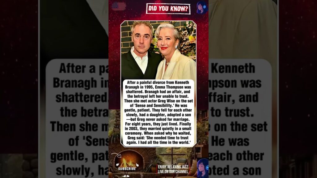 Why Greg Wise Refused to Marry for 8 Years. Why Greg Wise Refused to Marry for 8 Years.