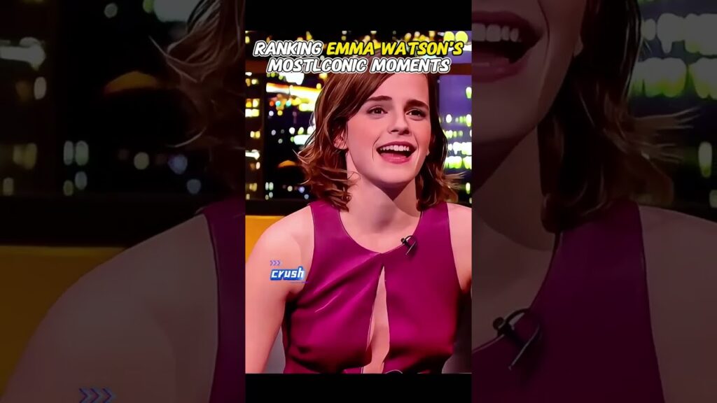 Ranking Emma Watson’s most iconic moments. #emmawatson #celebrity #iconic #funny #haha