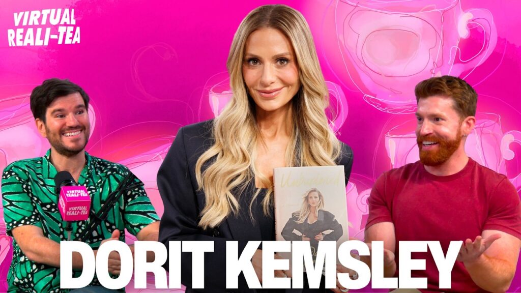 Dorit Kemsley opens up about PK separation, and new memoir 'Unburdened' with VRT | Virtual Reali-Tea