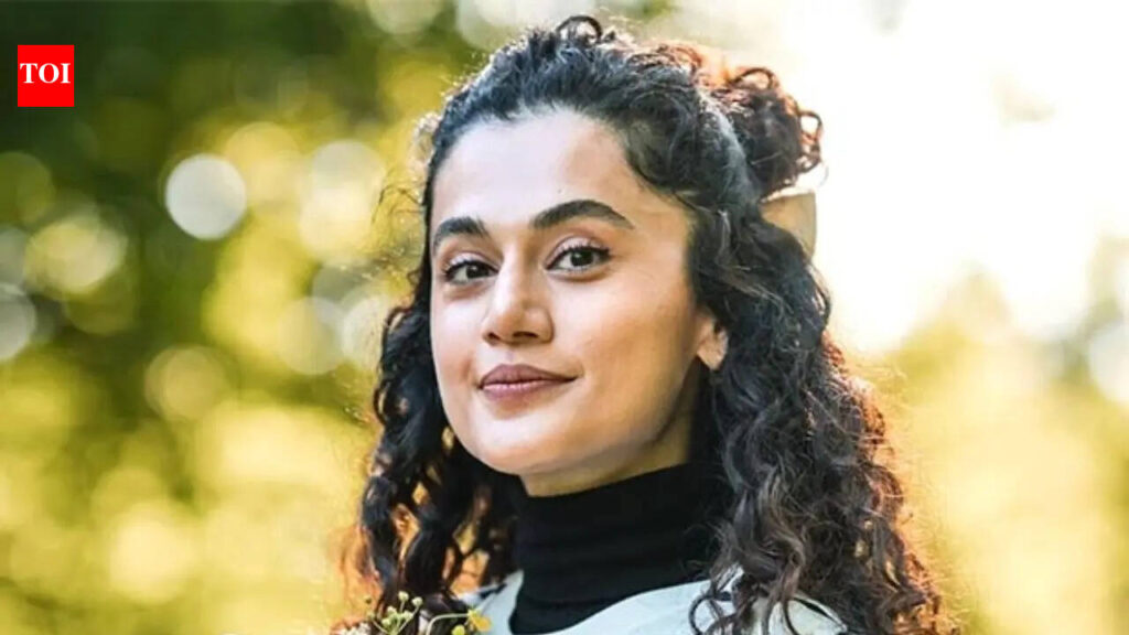 Taapsee Pannu opens up on ageism, says people don’t want an actress over 30 in a romcom: ‘You dare say that about Shah Rukh Khan’ | Hindi Movie News Taapsee Pannu opens up on ageism, says people don't want an actress over 30 in a romcom: 'You dare say that about Shah Rukh Khan' | Hindi Movie News