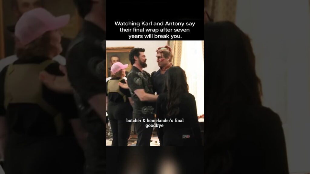 Homelander and Butcher’s Final Hug After Filming The Boys Finale | The Boys Season 5 Episode 8 Homelander and Butcher's Final Hug After Filming The Boys Finale | The Boys Season 5 Episode 8