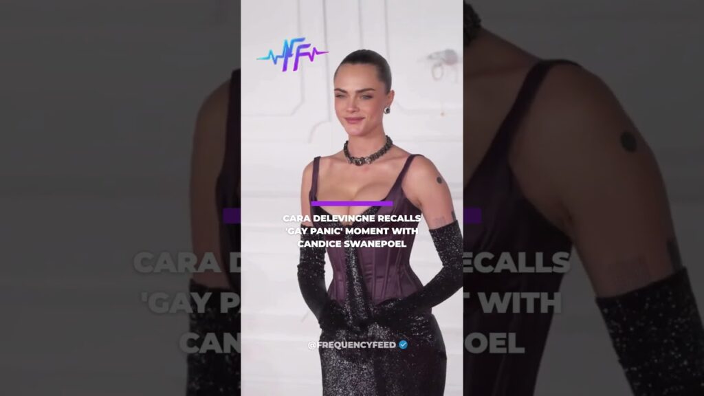 Cara Delevingne has candidly recalled having a moment of "gay panic"