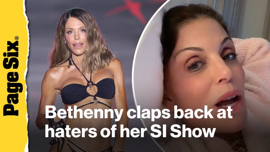 Bethenny Frankel claps back at haters of her Sports Illustrated Swimsuit Runway Show Bethenny Frankel claps back at haters of her Sports Illustrated Swimsuit Runway Show