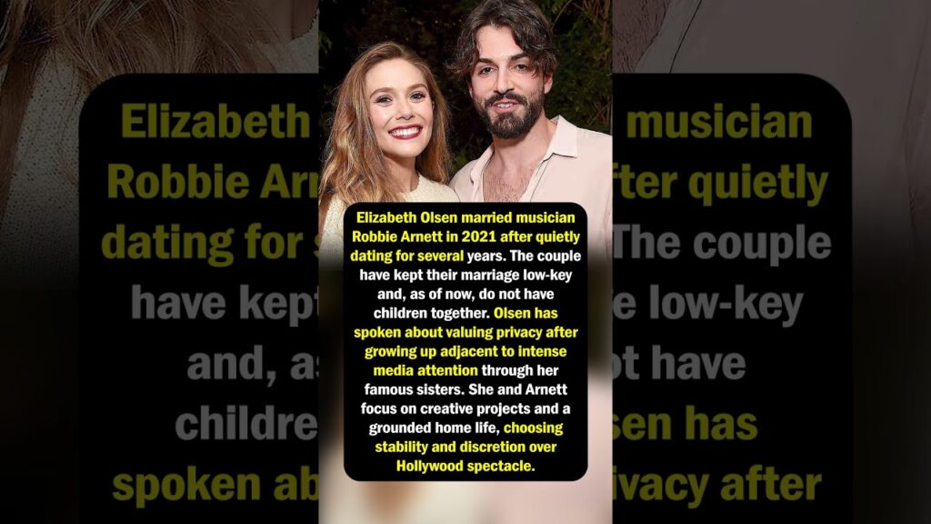 Elizabeth Olsen’s Private Marriage Elizabeth Olsen’s Private Marriage