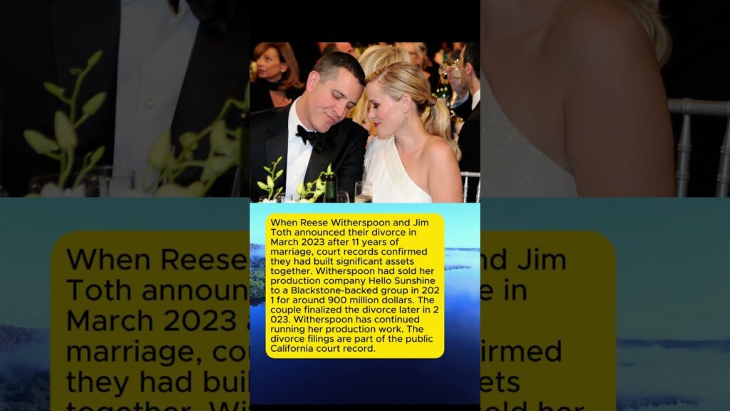 The 200 Million Dollar Divorce That Hit Reese Witherspoon in 2023