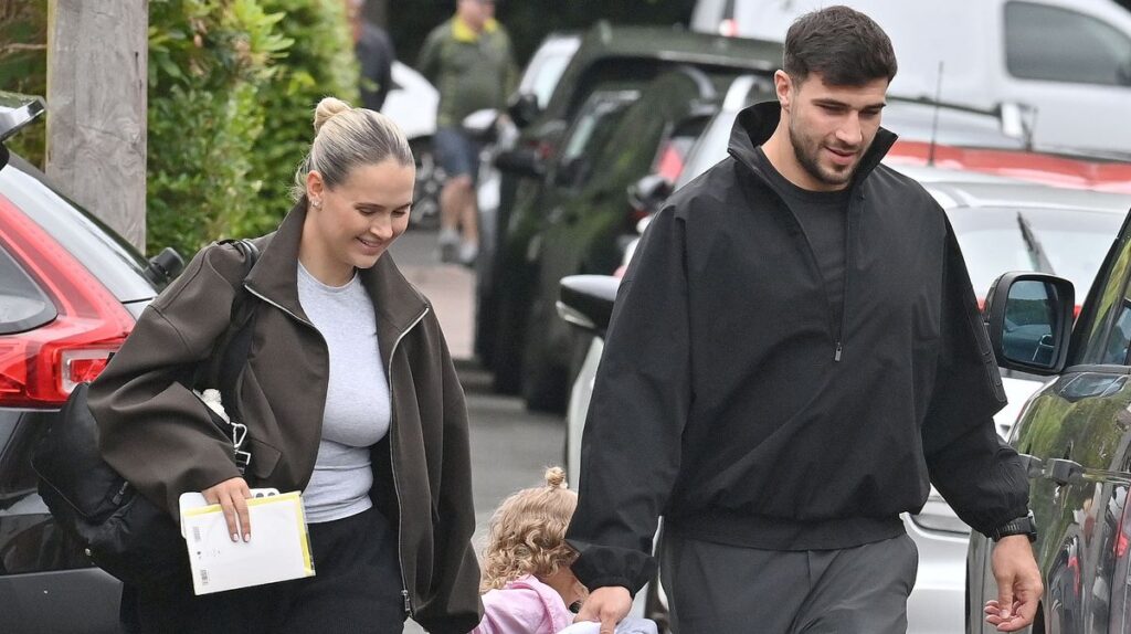 Molly-Mae Hague and Tommy Fury step out with new baby in adorable family photos Daily Mirror