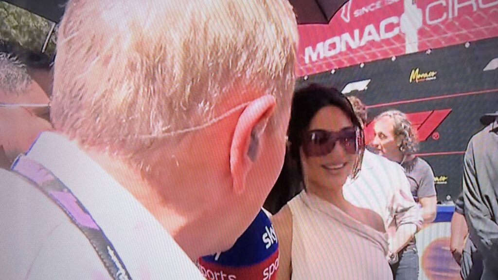 Kim Kardashian shows true colours as Sky presenter warns bodyguards at Monaco GP Wales Online