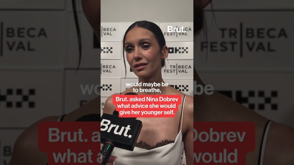 Nina Dobrev gives advice to her younger self. Nina Dobrev gives advice to her younger self.