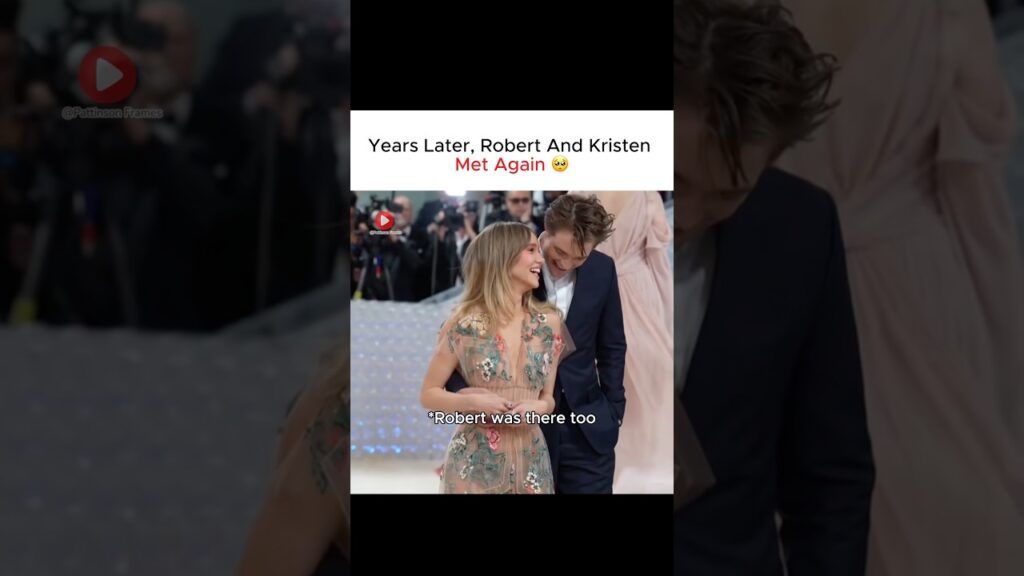 When Robert And Kristen Crossed Paths Again #robertpattinson #kristenstewart