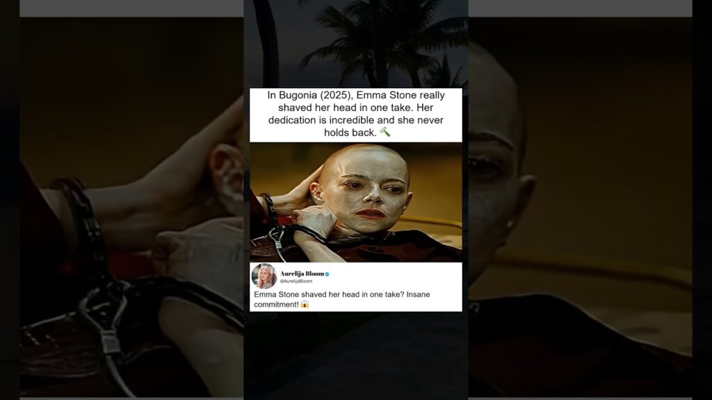 Emma Stone's Bold Head Shave