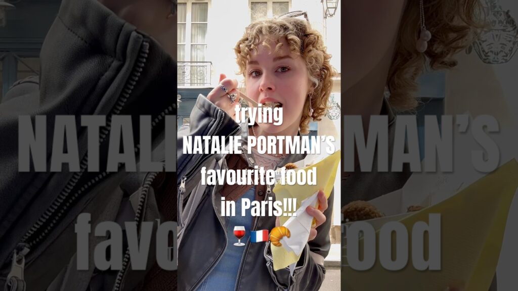 Trying Natalie Portman’s Favourite Food IN PARIS!!! 🇫🇷🥐🍷 #paris #parisfood #natalieportman Trying Natalie Portman’s Favourite Food IN PARIS!!! 🇫🇷🥐🍷 #paris #parisfood #natalieportman