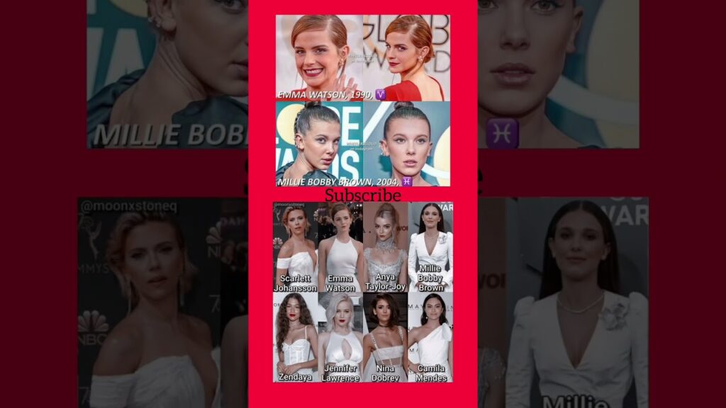 🎬 Emma Watson vs Millie Bobby Brown | #emmawatson #milliebobby #memes #wizardingworld