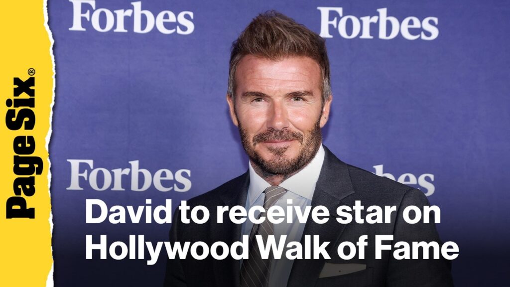 David Beckham to receive star on Hollywood Walk of Fame David Beckham to receive star on Hollywood Walk of Fame