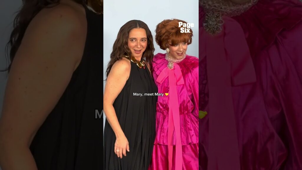 Cole Escola and Maya Rudolph Share an Oh, Mary! Moment at the Tonys 🎠#shorts Cole Escola and Maya Rudolph Share an Oh, Mary! Moment at the Tonys 🎠#shorts