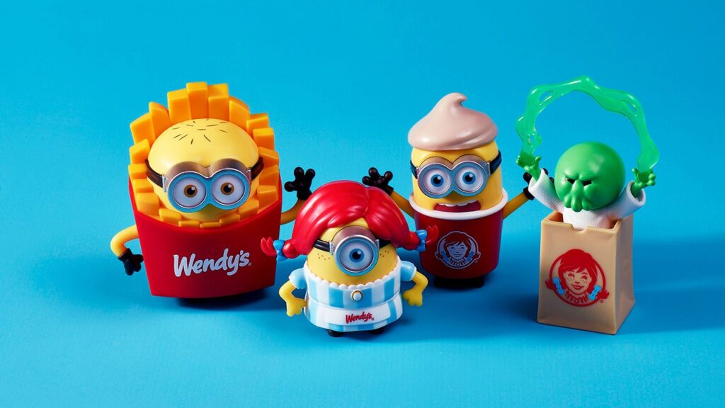 Wendy's unveils Minions and Monsters meals, toys ahead of July movie