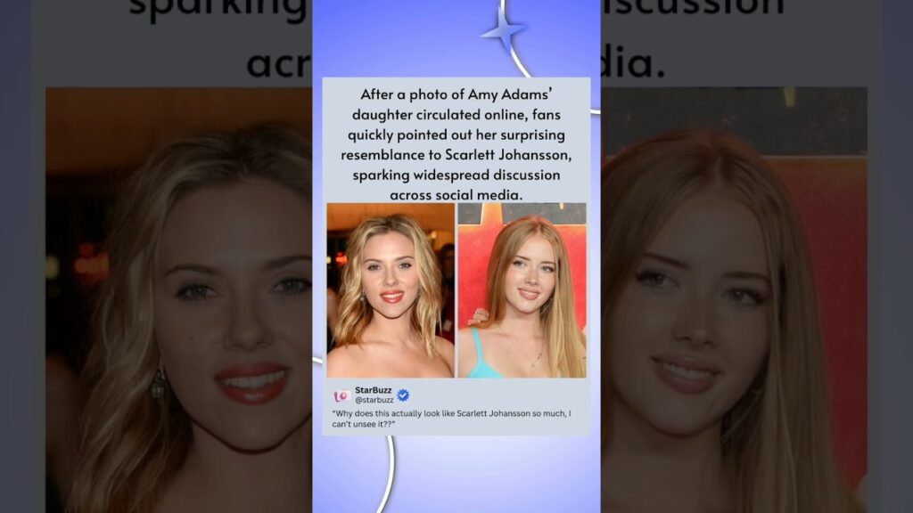 Amy Adams’ daughter comparison has fans doing double takes 😭 #viral