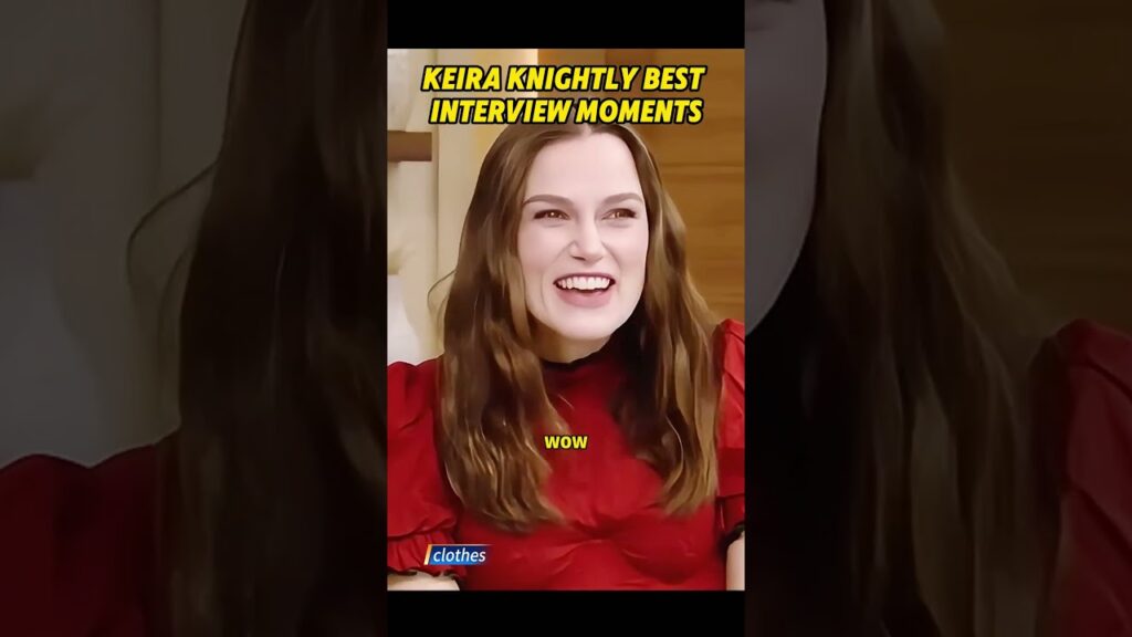 Ranking Keira Knightley’s best interview moments#fyp #ranking #british