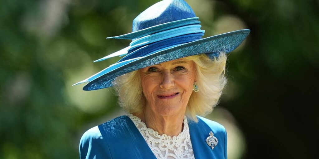 History and meaning behind Queen Camilla’s brooch for presenting colours History and meaning behind Queen Camilla's brooch for presenting colours