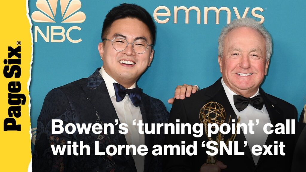 Bowen Yang explains how 'turning point' phone call with Lorne Michaels affected abrupt 'SNL' exit