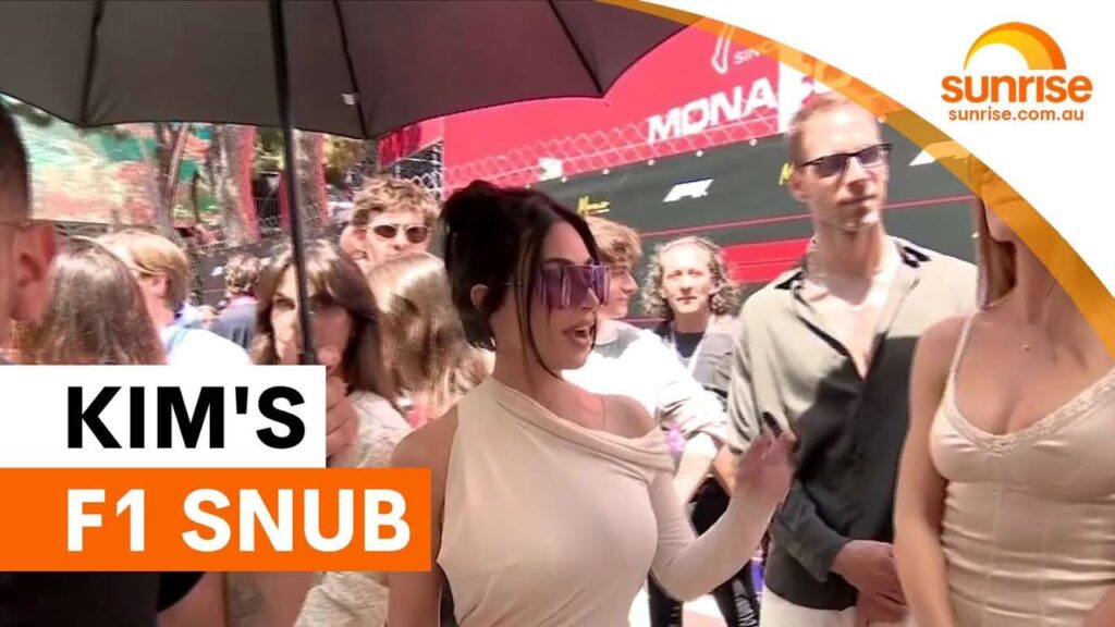 Kim Kardashian snubs F1 legend at Monaco Grand Prix | Sunrise Kim Kardashian snubs F1 legend at Monaco Grand Prix | Sunrise