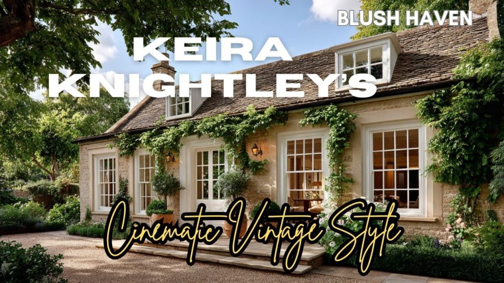 A Stunning Romantic English Cottage Inspired by Keira Knightley’s Cinematic Vintage Style A Stunning Romantic English Cottage Inspired by Keira Knightley’s Cinematic Vintage Style