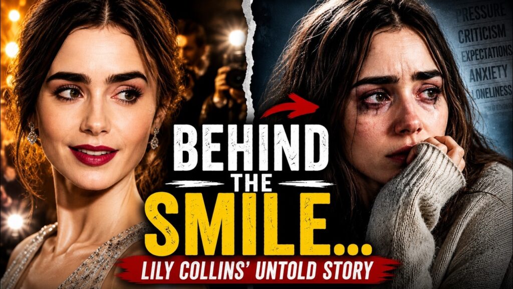 Lily Collins Looked Perfect… But Nobody Saw Her Struggle 😳