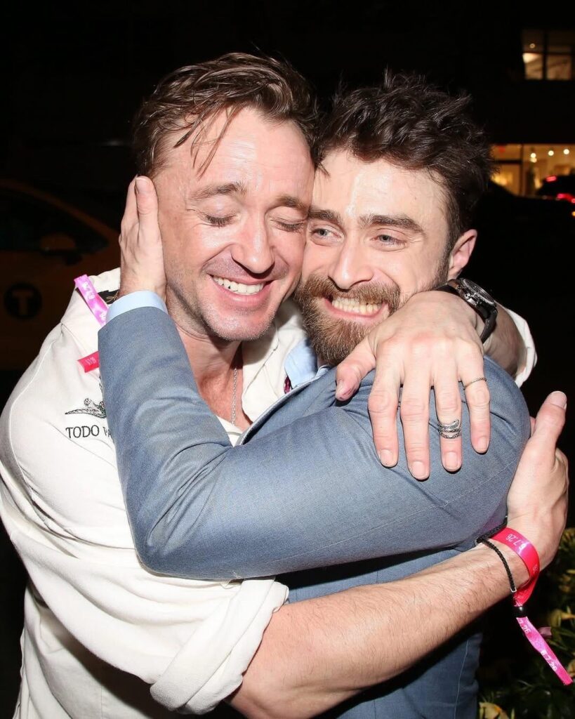 Daniel Radcliffe and Tom Felton at the 2026 Tony Awards after party