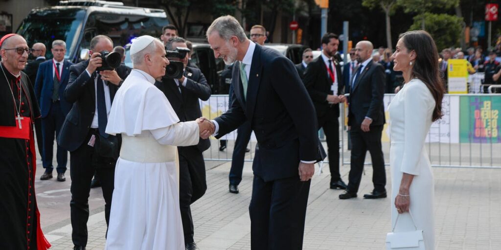 The Best Photos of Pope Leo and the Spanish Royal Family at Sagrada Familia in Barcelona The Best Photos of Pope Leo and the Spanish Royal Family at Sagrada Familia in Barcelona