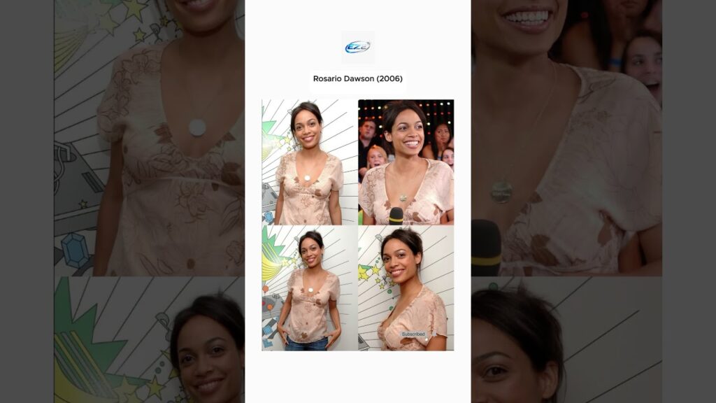 πΈ Rosario Dawson β Timeless Beauty in 2006 β¨#shorts πΈ Rosario Dawson β Timeless Beauty in 2006 β¨#shorts
