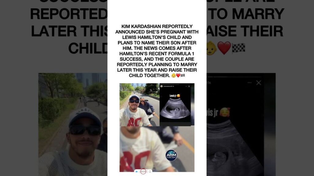 Kim Kardashian Pregnant With Lewis Hamilton’s Baby β Son to Be Named After Him π³ #kimkardashian Kim Kardashian Pregnant With Lewis Hamilton's Baby β Son to Be Named After Him π³ #kimkardashian