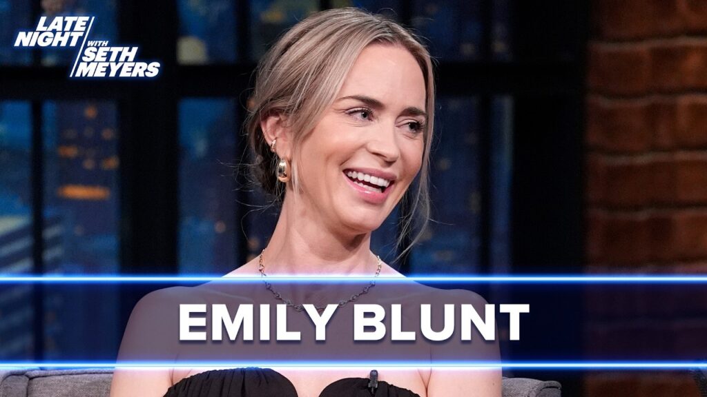 Emily Blunt Geeked Out Working with Steven Spielberg on Disclosure Day