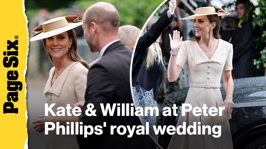 Kate Middleton and Prince William attend wedding of Princess Anne’s son Kate Middleton and Prince William attend wedding of Princess Anne's son