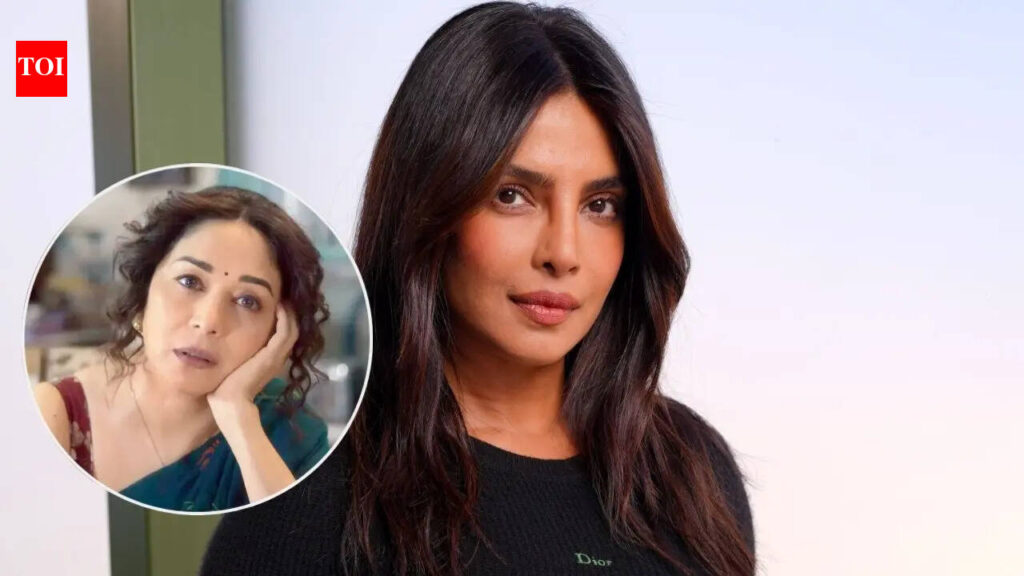 Priyanka Chopra hails her ‘Queen’ Madhuri Dixit for ‘Maa Behen’; says actress is ‘always the scene stealer’ | Hindi Movie News Priyanka Chopra hails her 'Queen' Madhuri Dixit for 'Maa Behen'; says actress is 'always the scene stealer' | Hindi Movie News