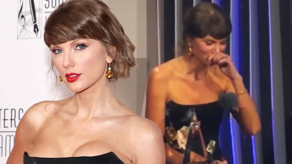 Taylor Swift TEARS UP During Songwriters Hall of Fame Induction Taylor Swift TEARS UP During Songwriters Hall of Fame Induction