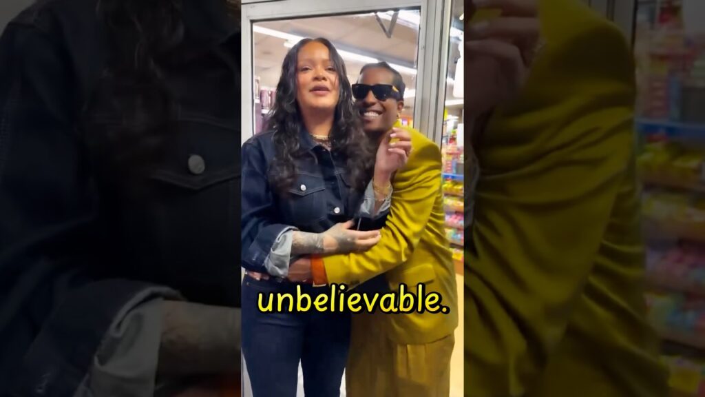 Rihanna and her baby Daddy in New-York ♥️🏀 #rihanna #celebritynews #love #couple